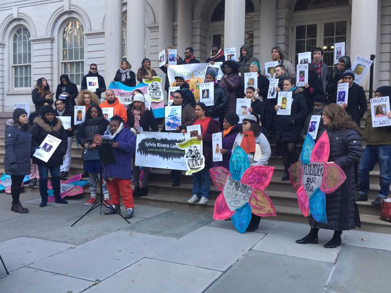 Agencies that serve TGNC New Yorkers at City Hall